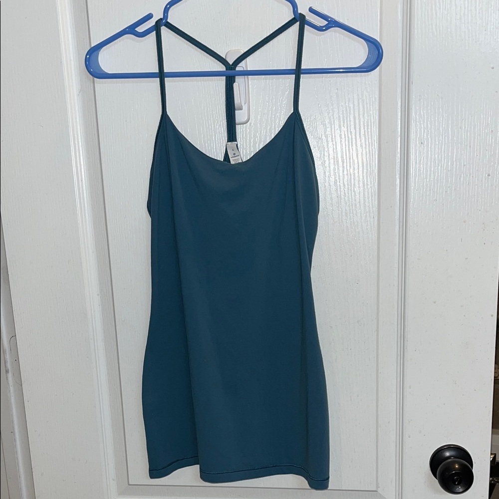 Teal Spaghetti Strap Top